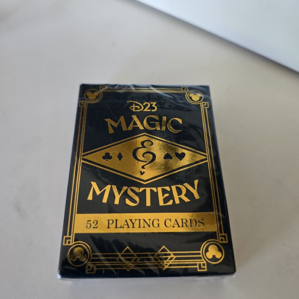 Disney‎ D23 Magic and Mystery Playing Cards NEW